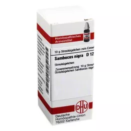 SAMBUCUS NIGRA D 12 palloa, 10 g