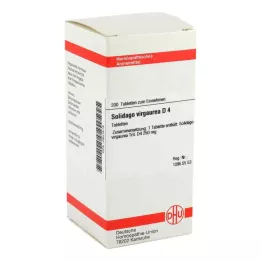SOLIDAGO VIRGAUREA D 4 tablettia, 200 kpl