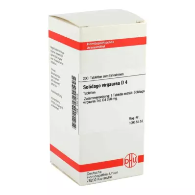 SOLIDAGO VIRGAUREA D 4 tablettia, 200 kpl