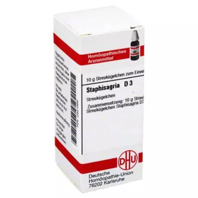 STAPHISAGRIA D 3 palloa, 10 g