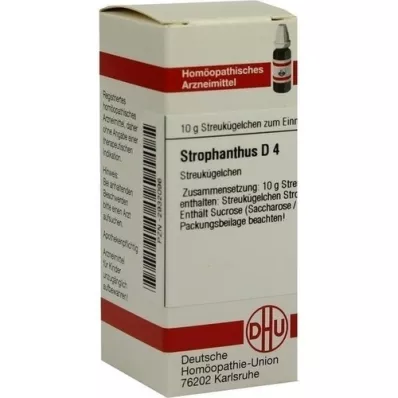 STROPHANTHUS D 4 palloa, 10 g