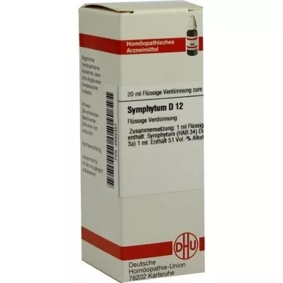 SYMPHYTUM D 12 Laimennus, 20 ml