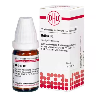 URTICA D 3 Laimennus, 50 ml