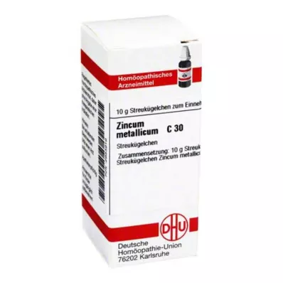 ZINCUM METALLICUM C 30 palloa, 10 g