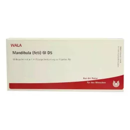 MANDIBULA feti GL D 5 ampullia, 10X1 ml