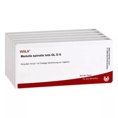 MEDULLA SPINALIS tota GL D 6 Ampullit, 50X1 ml
