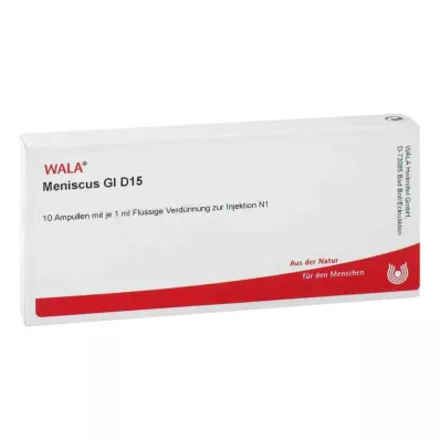 MENISCUS GL D 15 Ampullit, 10X1 ml