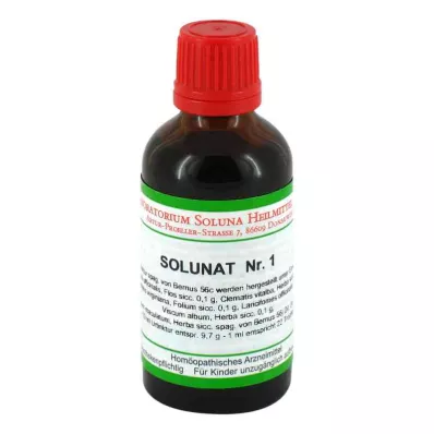 SOLUNAT nro 1 tippoja, 50 ml SOLUNAT nro 1 tippoja, 50 ml