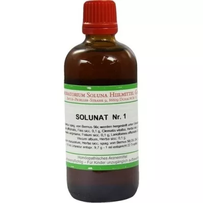 SOLUNAT No.1 tippoja, 100 ml