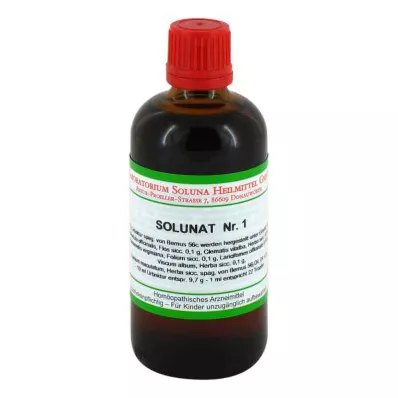 SOLUNAT No.1 tippoja, 100 ml SOLUNAT No.1 tippoja, 100 ml