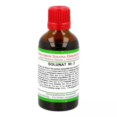 SOLUNAT Nro.2 tippaa, 50 ml