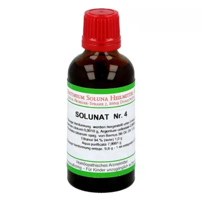 SOLUNAT N:o 4 tippaa, 50 ml