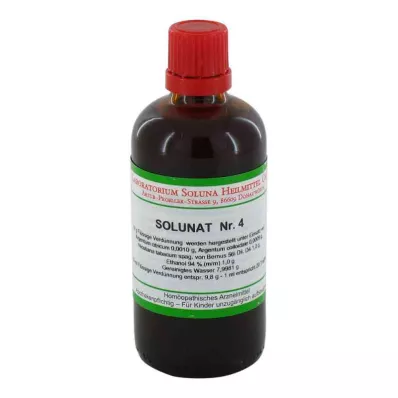 SOLUNAT No.4 tippoja, 100 ml SOLUNAT No.4 tippoja, 100 ml