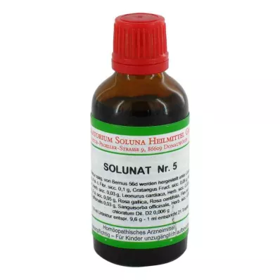 SOLUNAT No.5 tippaa, 50 ml