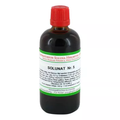 SOLUNAT No.5 tippoja, 100 ml