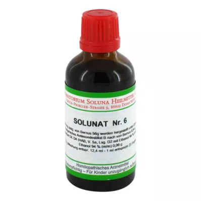 SOLUNAT N:o 6 tippaa, 50 ml
