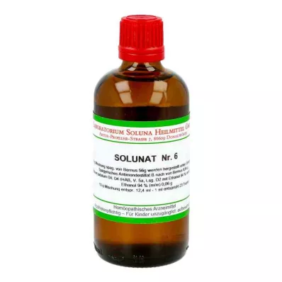 SOLUNAT No.6 tippoja, 100 ml