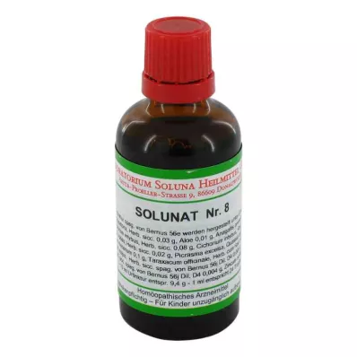 SOLUNAT No.8 tippoja, 50 ml