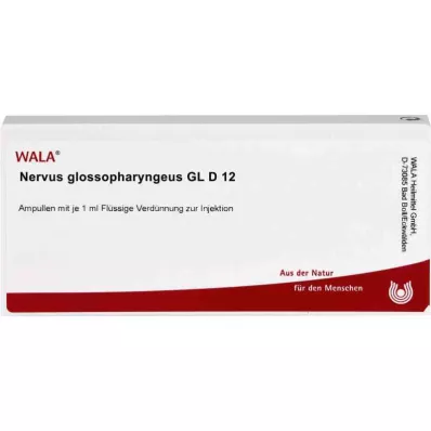 NERVUS GLOSSOPHARYNGEUS GL D 12 ampullia, 10X1 ml NERVUS GLOSSOPHARYNGEUS GL D 12 ampullia, 10X1 ml