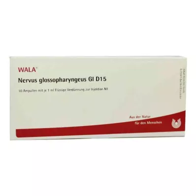 NERVUS GLOSSOPHARYNGEUS GL D 15 Ampullit, 10X1 ml