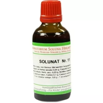 SOLUNAT No.11 tippoja, 50 ml