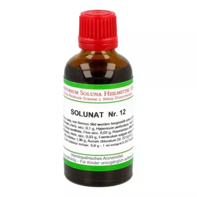 SOLUNAT nro 12 tippoja, 50 ml