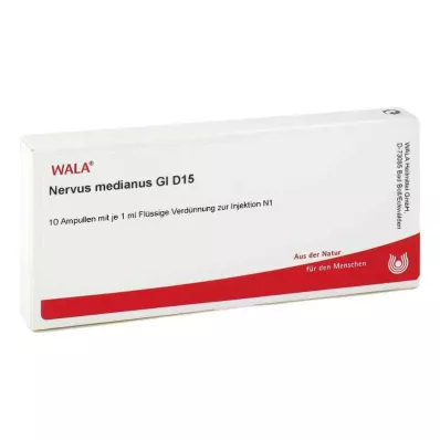 NERVUS MEDIANUS GL D 15 Ampullit, 10X1 ml NERVUS MEDIANUS GL D 15 Ampullit, 10X1 ml