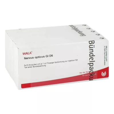 NERVUS OPTICUS GL D 6 ampullit, 50X1 ml NERVUS OPTICUS GL D 6 ampullit, 50X1 ml