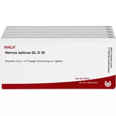 NERVUS OPTICUS GL D 30 ampullia, 50X1 ml