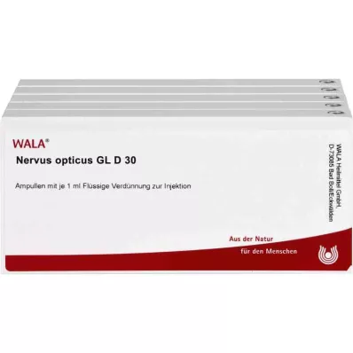 NERVUS OPTICUS GL D 30 ampullia, 50X1 ml NERVUS OPTICUS GL D 30 ampullia, 50X1 ml