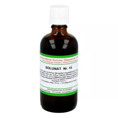 SOLUNAT N:o 14 tippaa, 100 ml