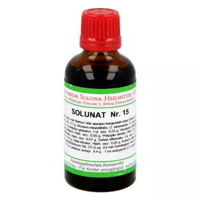 SOLUNAT nro 15 tippoja, 50 ml