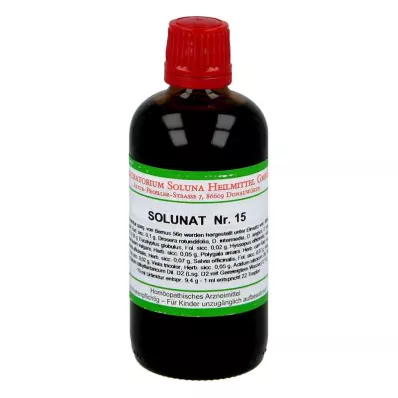 SOLUNAT N:o 15 tippaa, 100 ml