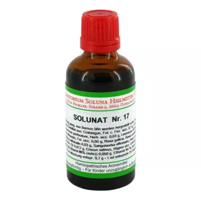 SOLUNAT N:o 17 tippaa, 50 ml
