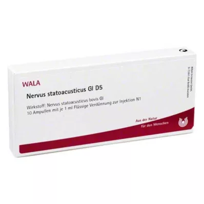 NERVUS STATOACUSTICUS GL D 5 ampullia, 10X1 ml NERVUS STATOACUSTICUS GL D 5 ampullia, 10X1 ml