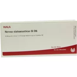 NERVUS STATOACUSTICUS GL D 6 ampullia, 10X1 ml