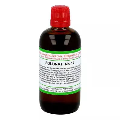 SOLUNAT N:o 17 tippaa, 100 ml