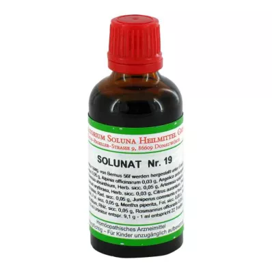 SOLUNAT nro 19 tippoja, 50 ml