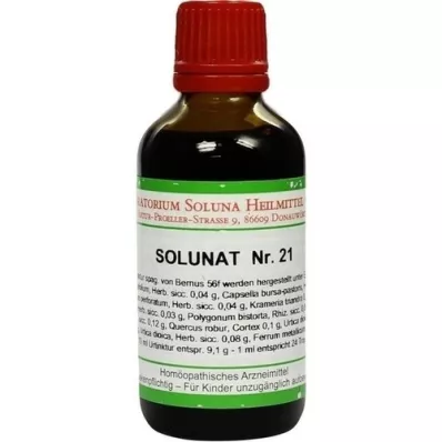 SOLUNAT nro 21 tippoja, 50 ml