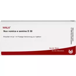 NUX VOMICA E semine D 30 Ampullia, 10X1 ml