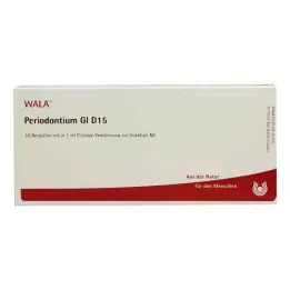 PERIODONTIUM GL D 15 Ampullit, 10X1 ml