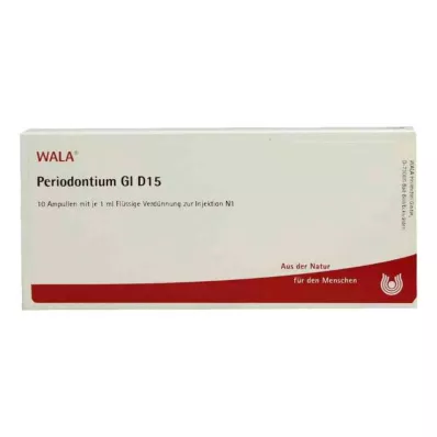 PERIODONTIUM GL D 15 Ampullit, 10X1 ml