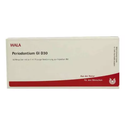 PERIODONTIUM GL D 30 ampullia, 10X1 ml