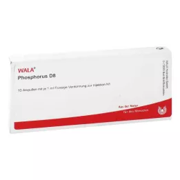 PHOSPHORUS D 8 Ampullit, 10X1 ml