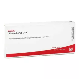 PHOSPHORUS D 12 ampullia, 10X1 ml
