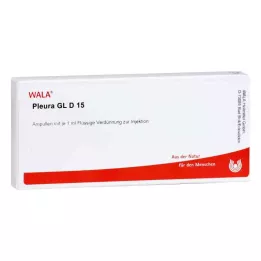 PLEURA GL D 15 Ampullit, 10X1 ml
