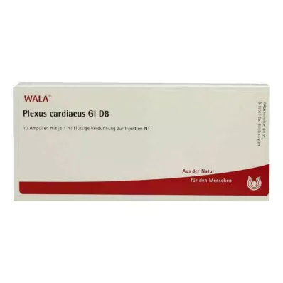 PLEXUS CARDIACUS GL D 8 Ampullit, 10X1 ml PLEXUS CARDIACUS GL D 8 Ampullit, 10X1 ml
