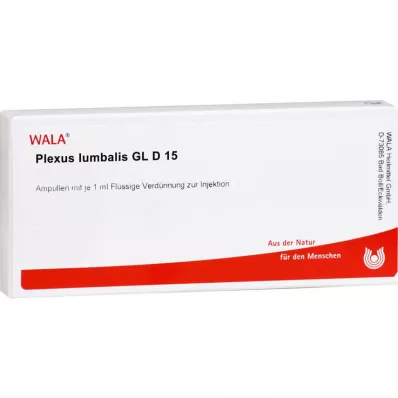 PLEXUS LUMBALIS GL D 15 Ampullit, 10X1 ml