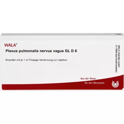 PLEXUS PULMONALIS Vagushermo GL D 6 ampullia, 10X1 ml
