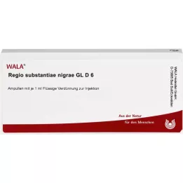 REGIO substantiae nigrae GL D 6 ampullia, 10X1 ml